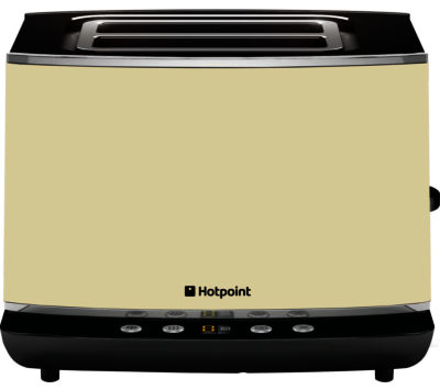 HOTPOINT  TT 22E AC0 UK 2-Slice Toaster - Cream